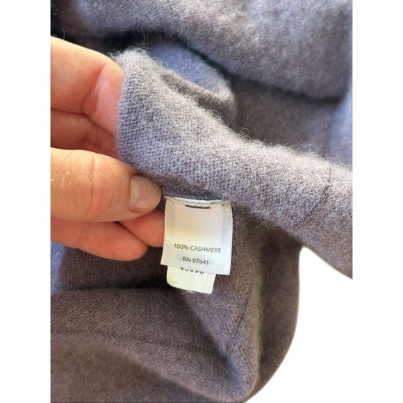 J Jill Cashmere Sweater size XS Purple - Picture 7 of 8
